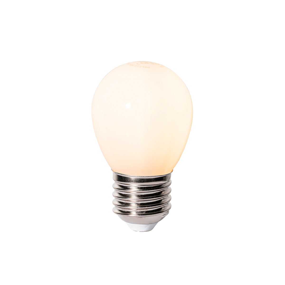 E27 Stmívatelná LED žárovka P45 opálové sklo 3W 250 lm 2200K