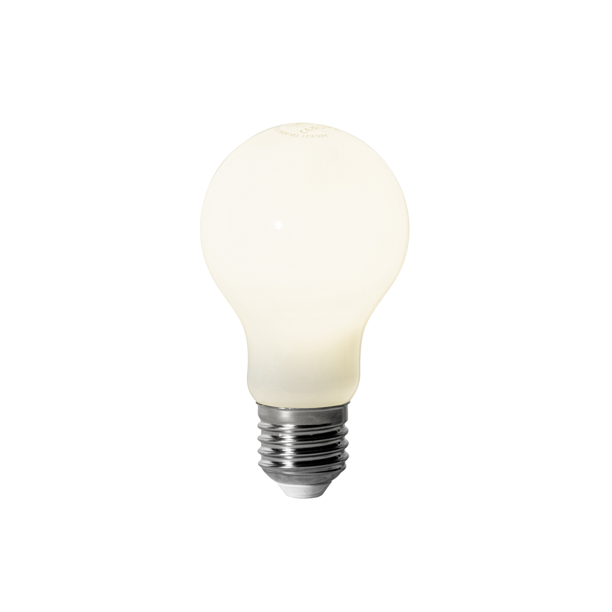 E27 stmívatelná LED žárovka A60 opál 7W 806 lm 4000K