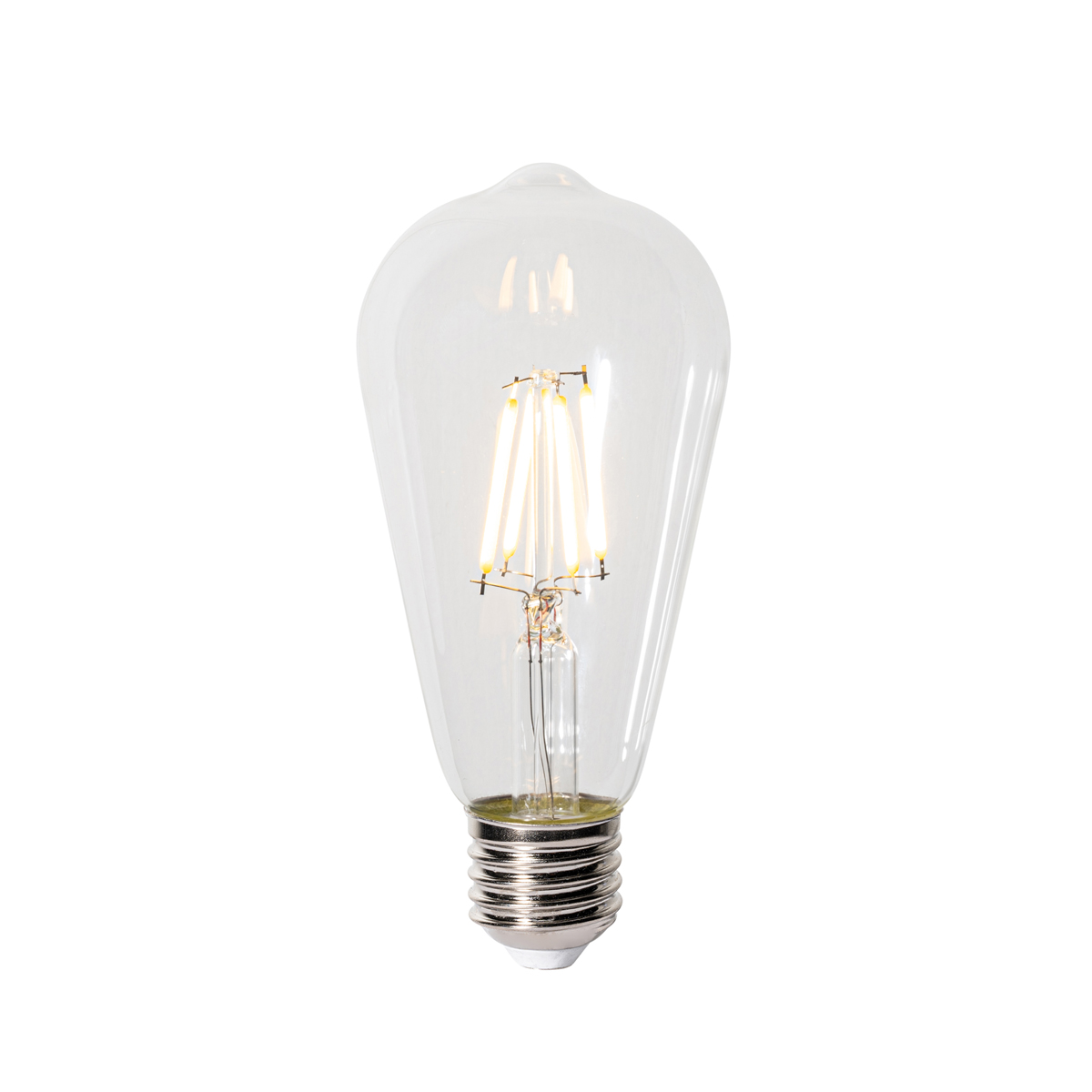 E27 stmívatelná LED žárovka ST64 čirá 5W 450 lm 2700K