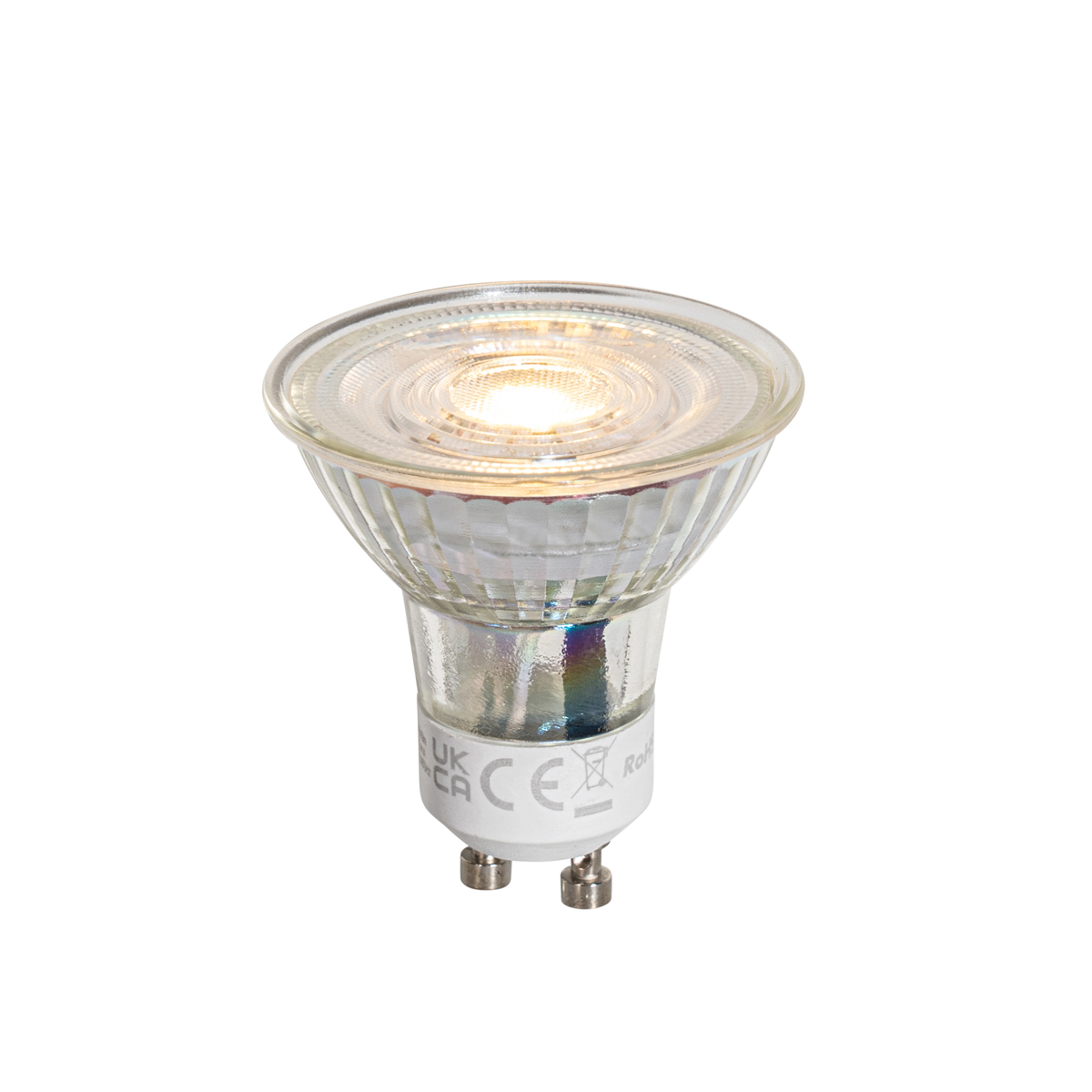 LED žárovky GU10 50 mm čiré 1 W 80 lm 2200 K
