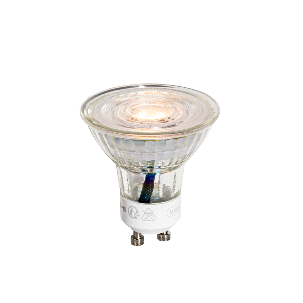 LED žárovky GU10 50 mm čiré 3 W 200 lm 2200 K