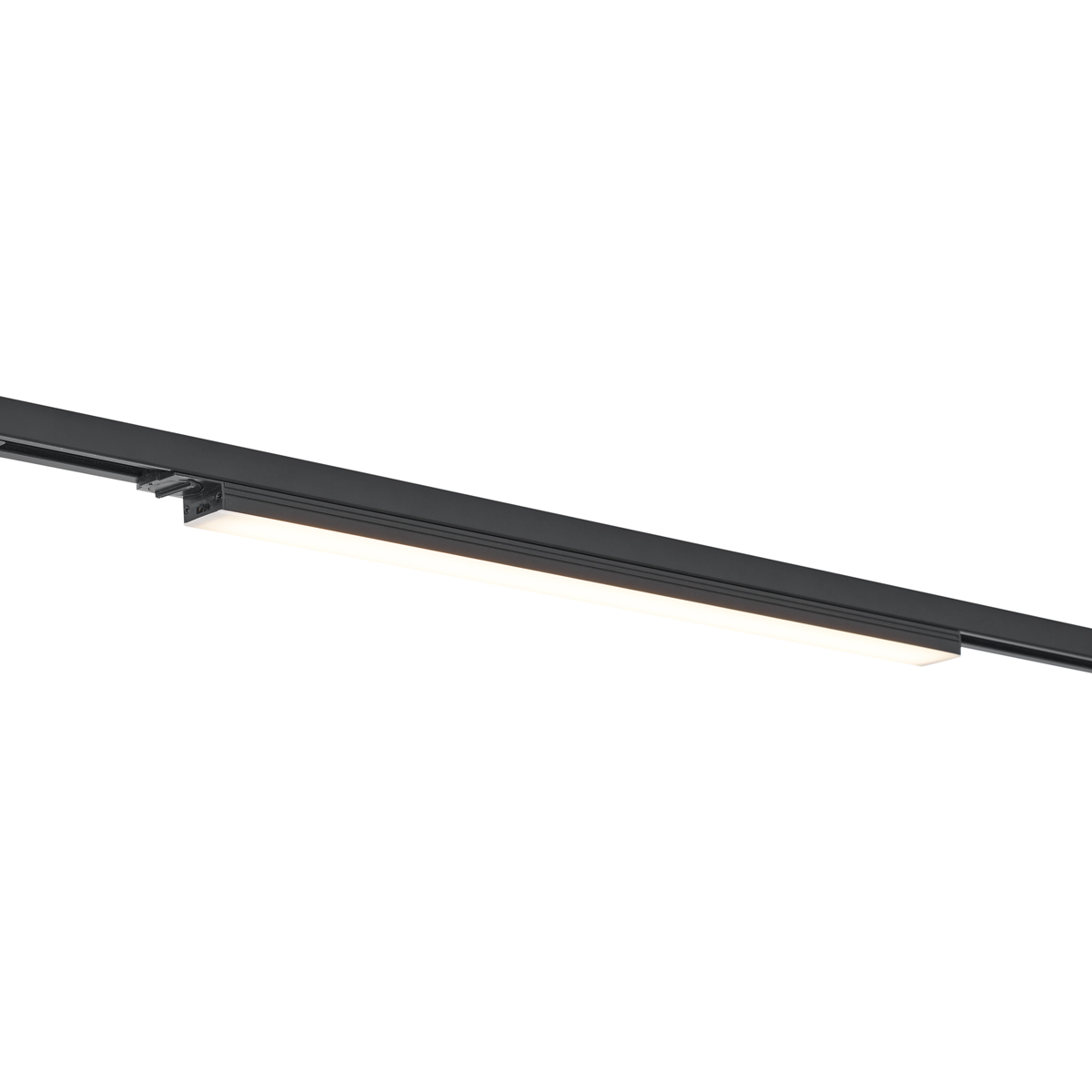 Moderní černé stropní svítidlo pro 1fázový kolejnicový systém 15W 1180 lm 2700-3800K - Iconic Tsiri