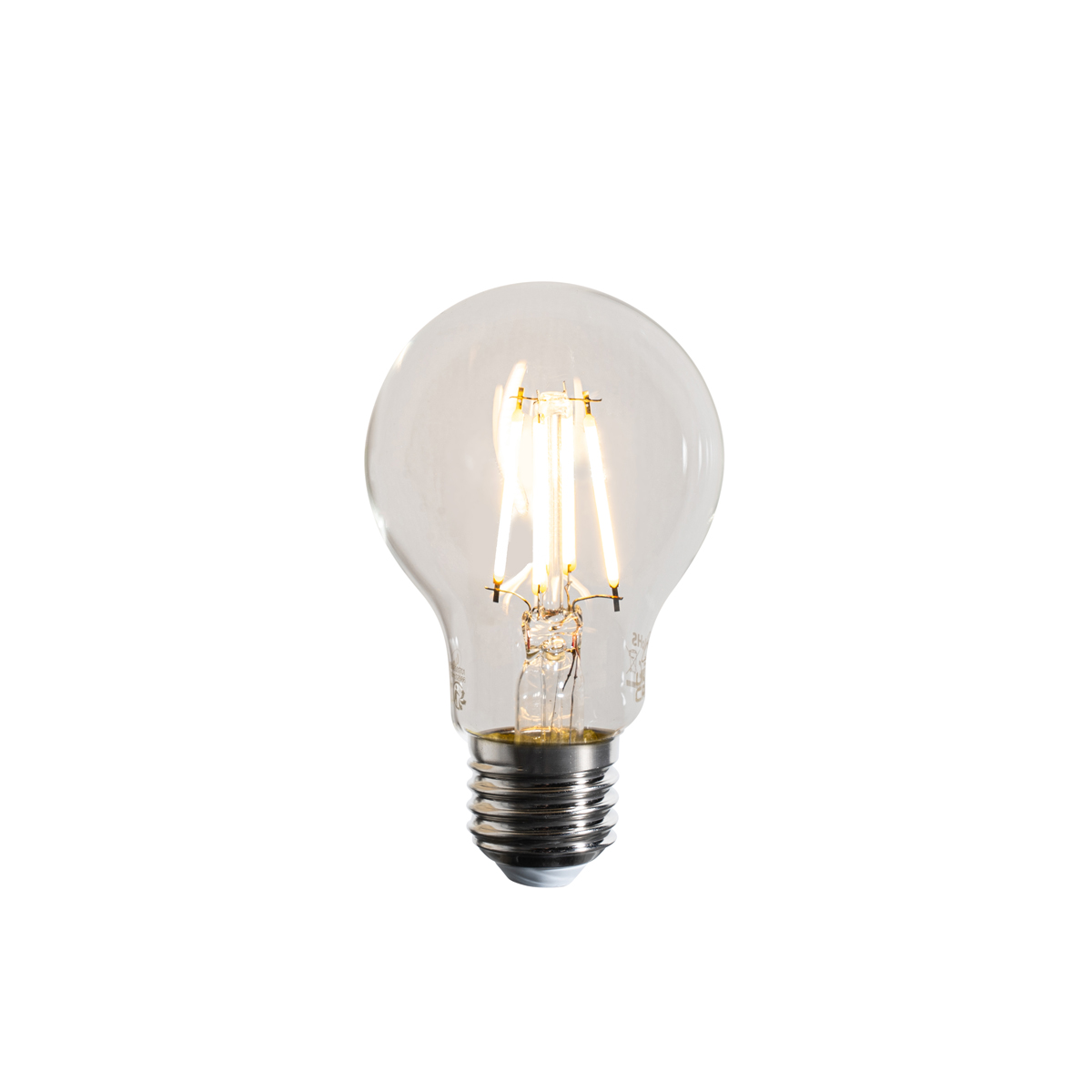Stmívatelné LED žárovky E27 A60 čiré 4