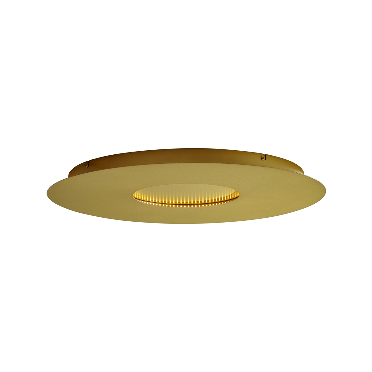 Moderní stropní svítidlo zlaté 60 cm vč. LED s 3-stupňovým stmíváním - Morning