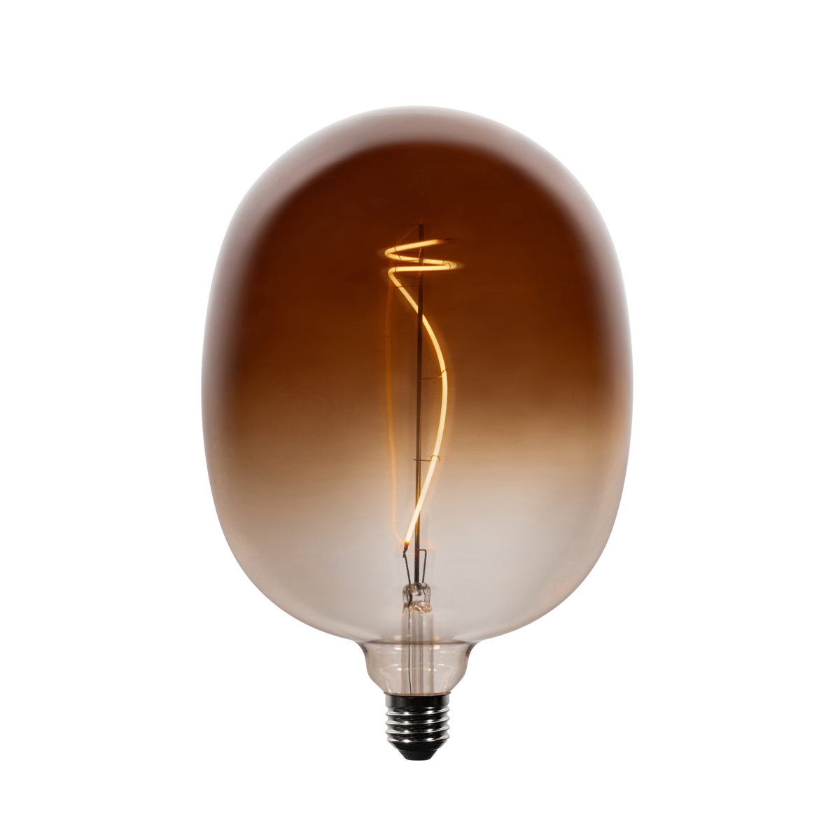 Sada 5 stmívatelných LED žárovek E27 G170 hnědá 4