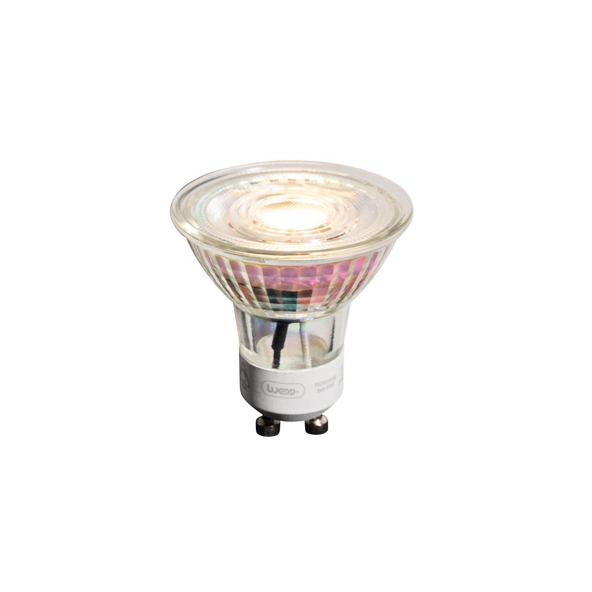 GU10 50mm stmívatelná LED žárovka čirá 4