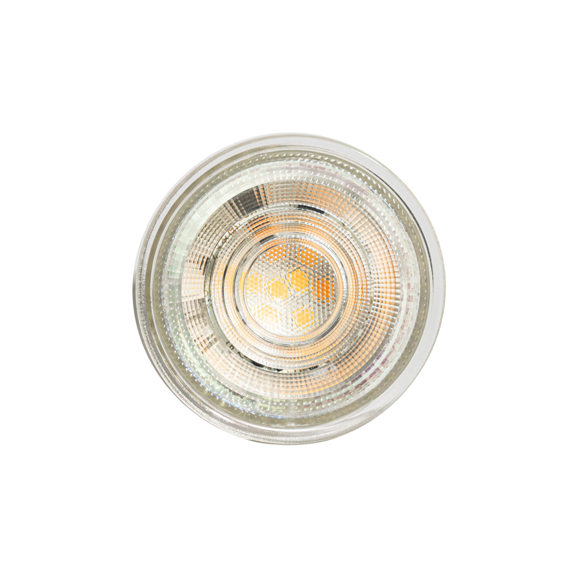 Sada 5 stmívatelných LED žárovek GU10 50 mm v Kelvinech čirá 4