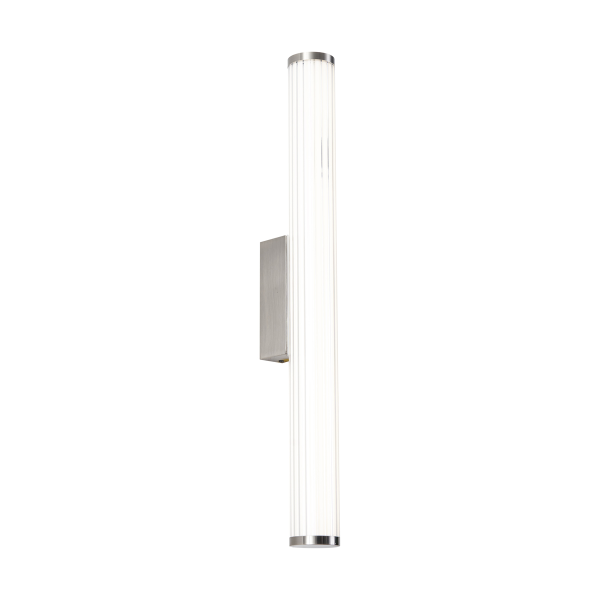 Retro nástěnná lampa Gunmetal 60cm vč. LED IP44 - Coco