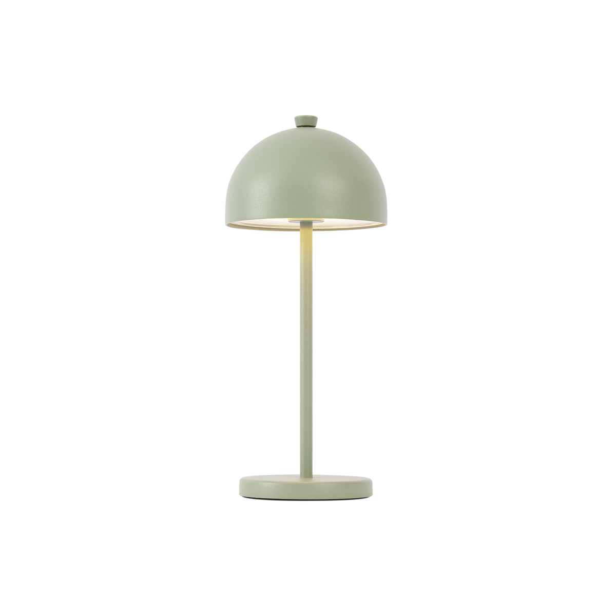 Stolní lampa zelená vč. LED IP54 Dobíjecí s nabíjecí stanicí - Squirrel